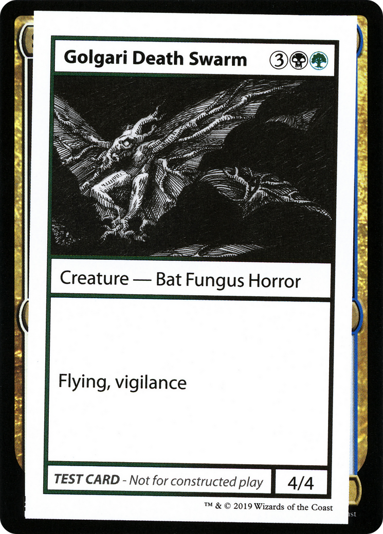 Golgari Death Swarm (2021 Edition) [Mystery Booster Playtest Cards] | Grognard Games