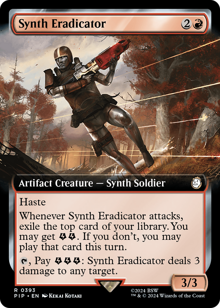 Synth Eradicator (Extended Art) [Fallout] | Grognard Games