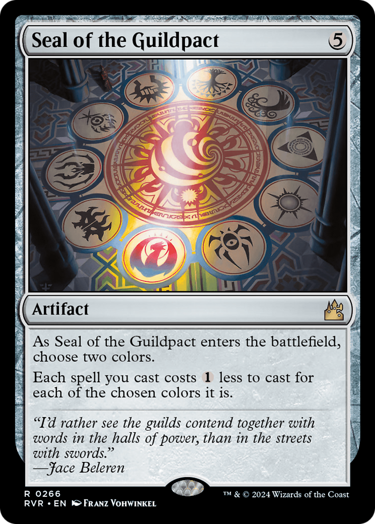 Seal of the Guildpact [Ravnica Remastered] | Grognard Games
