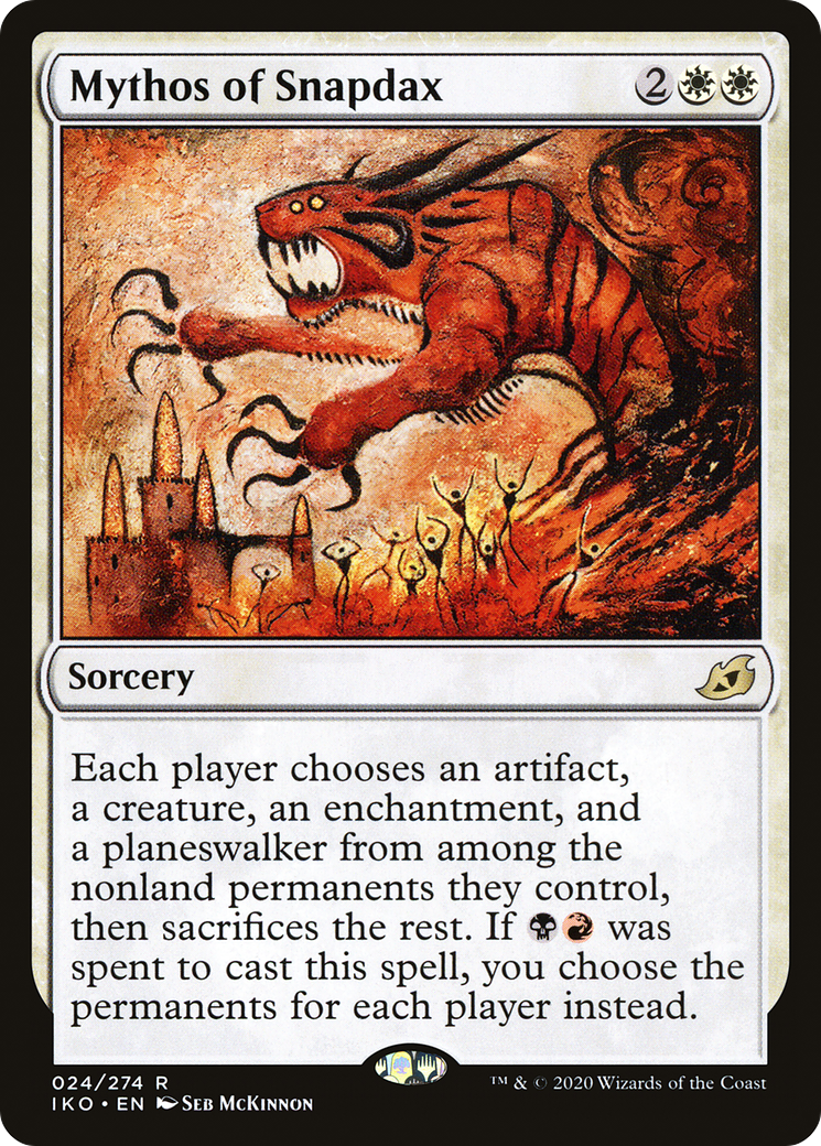 Mythos of Snapdax [Ikoria: Lair of Behemoths] | Grognard Games