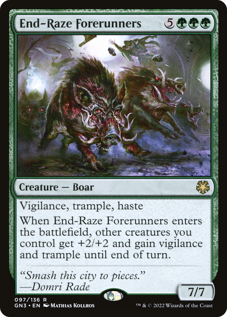 End-Raze Forerunners [Game Night: Free-for-All] | Grognard Games