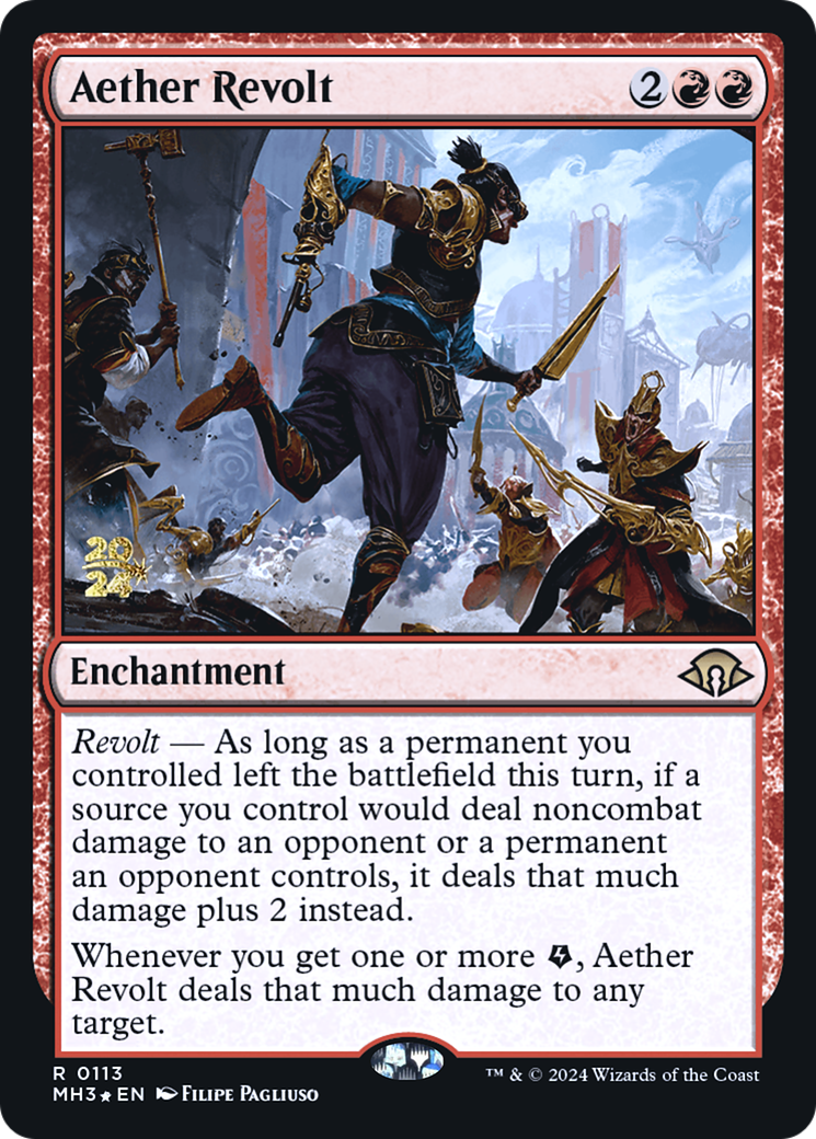 Aether Revolt [Modern Horizons 3 Prerelease Promos] | Grognard Games