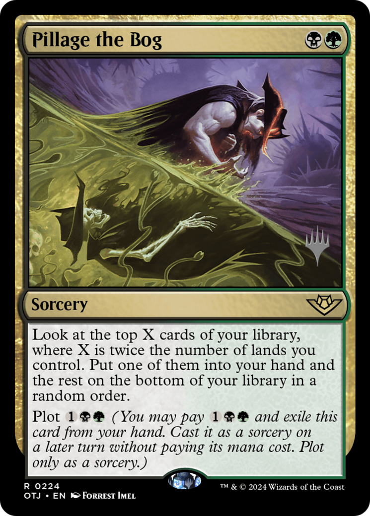 Pillage the Bog (Promo Pack) [Outlaws of Thunder Junction Promos] | Grognard Games