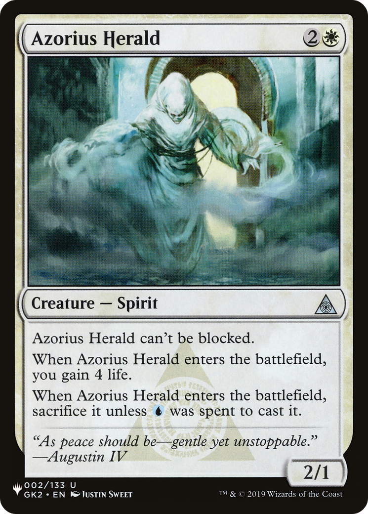 Azorius Herald [The List] | Grognard Games