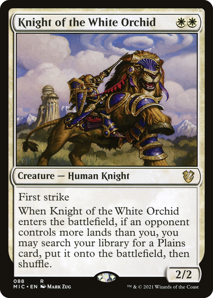 Knight of the White Orchid [Innistrad: Midnight Hunt Commander] | Grognard Games