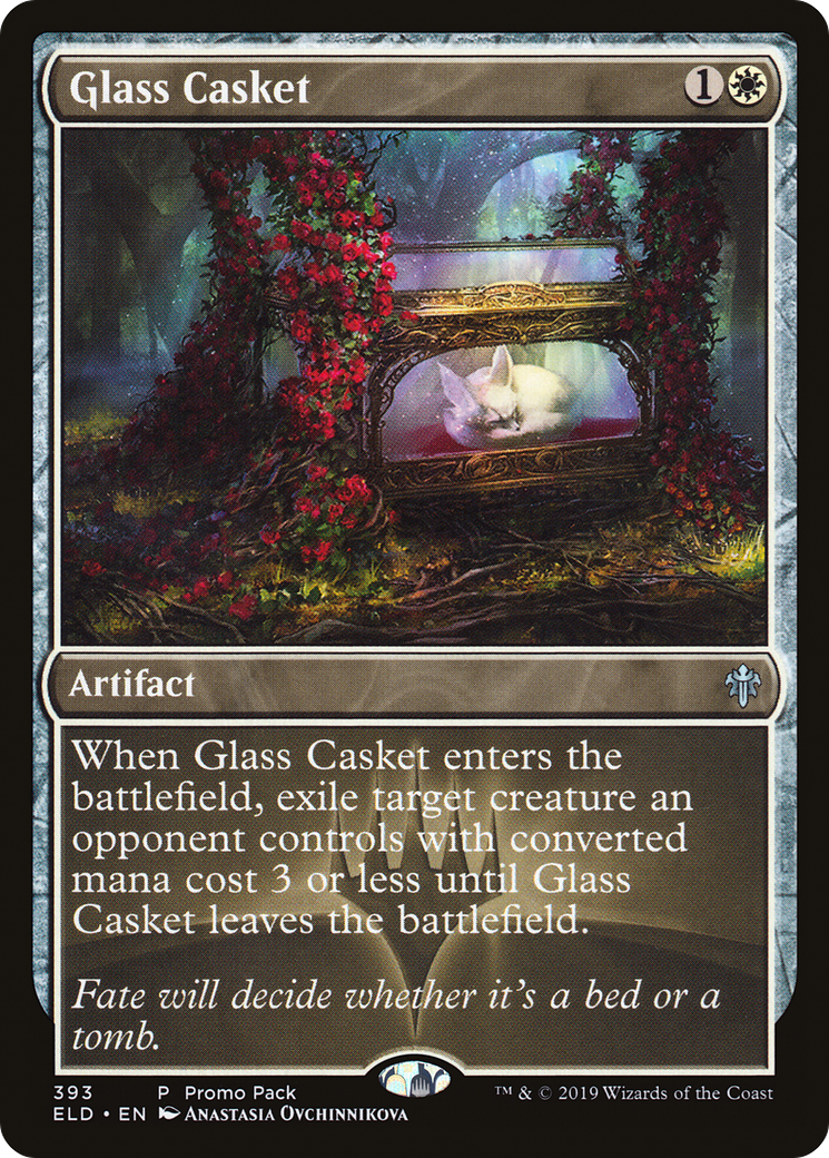 Glass Casket (Promo Pack) [Throne of Eldraine Promos] | Grognard Games