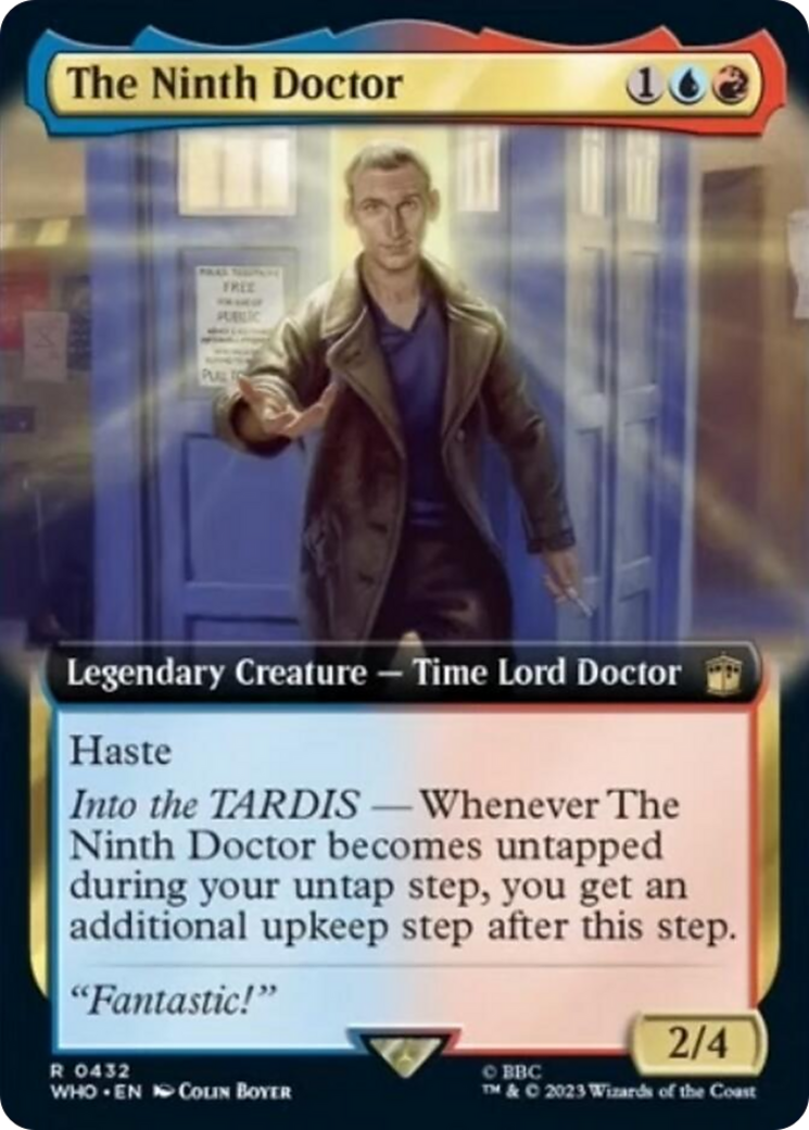 The Ninth Doctor (Extended Art) [Doctor Who] | Grognard Games