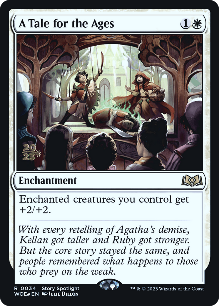 A Tale for the Ages [Wilds of Eldraine Prerelease Promos] | Grognard Games