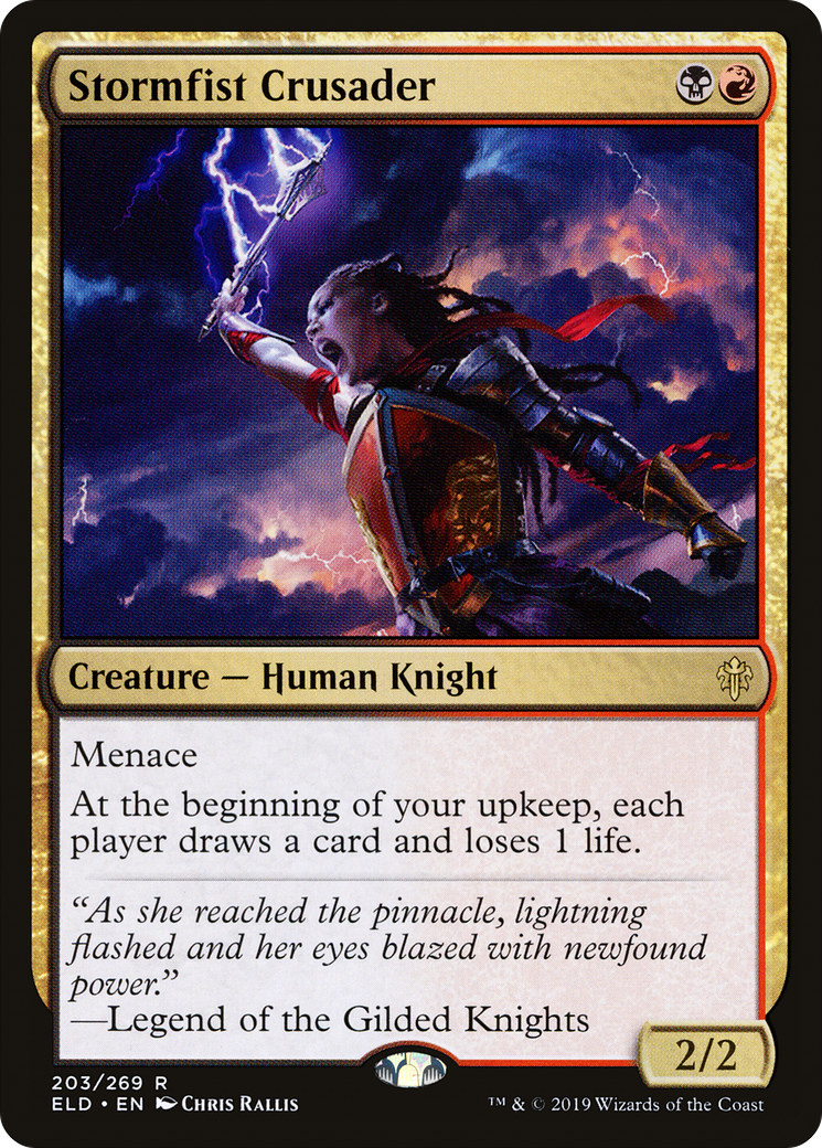 Stormfist Crusader [Throne of Eldraine] | Grognard Games