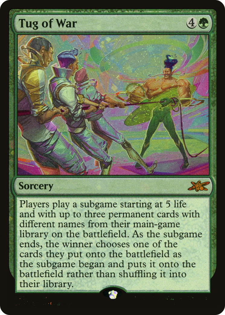 Tug of War (Galaxy Foil) [Unfinity] | Grognard Games