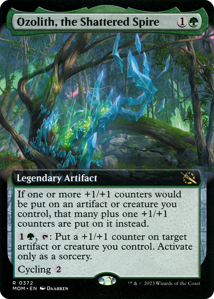 Ozolith, the Shattered Spire (Extended Art) [March of the Machine] | Grognard Games
