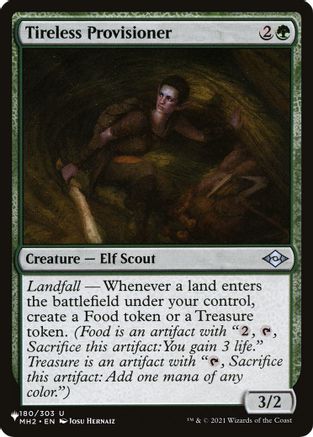 Tireless Provisioner (LIST-180/303) - The List Reprints | Grognard Games