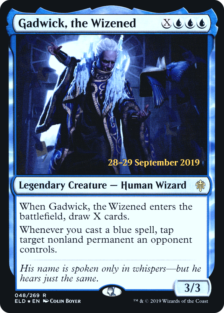 Gadwick, the Wizened  [Throne of Eldraine Prerelease Promos] | Grognard Games