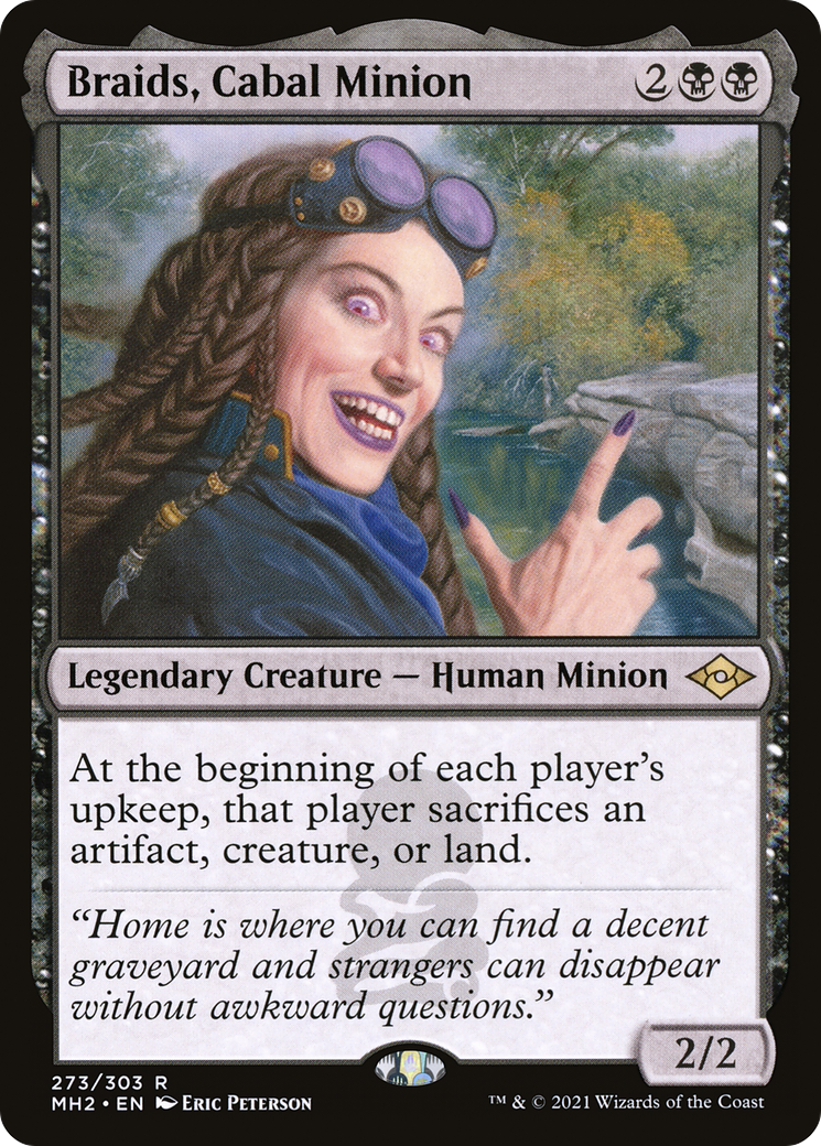 Braids, Cabal Minion [Modern Horizons 2] | Grognard Games