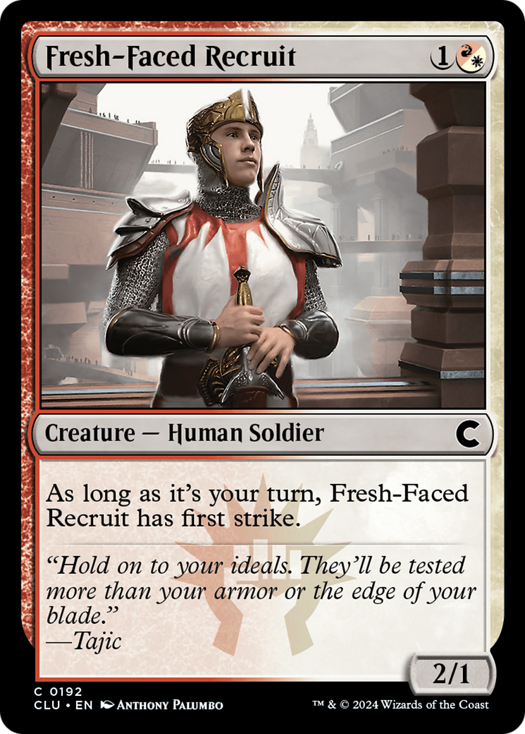 Fresh-Faced Recruit [Ravnica: Clue Edition] | Grognard Games