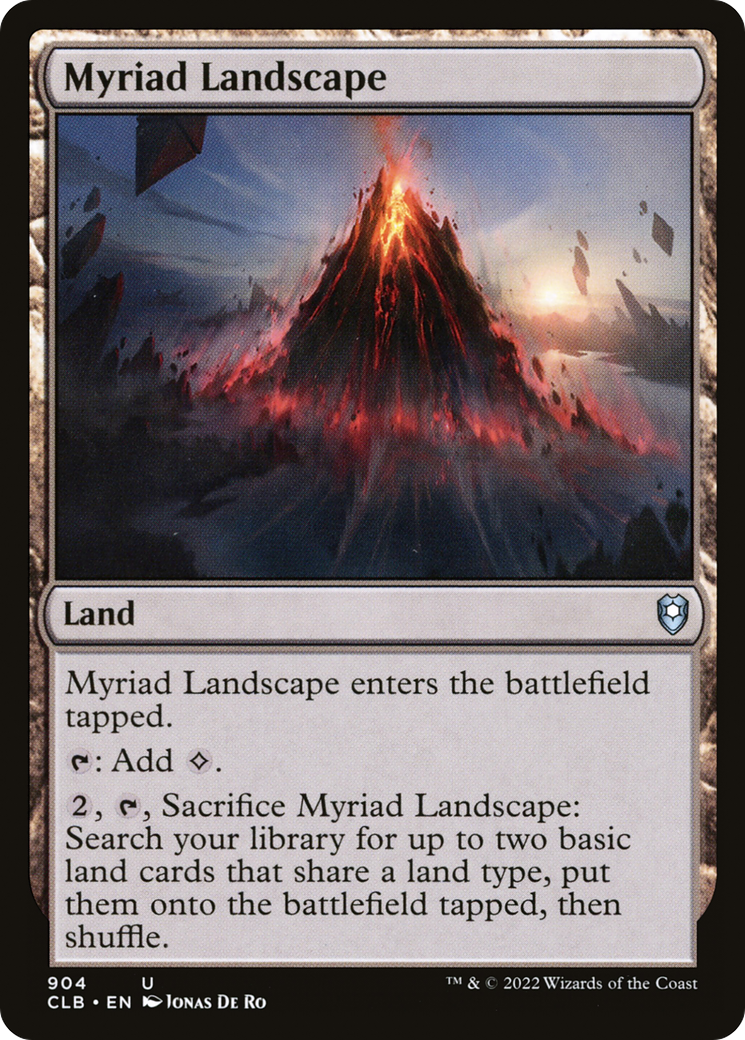Myriad Landscape [Commander Legends: Battle for Baldur's Gate] | Grognard Games