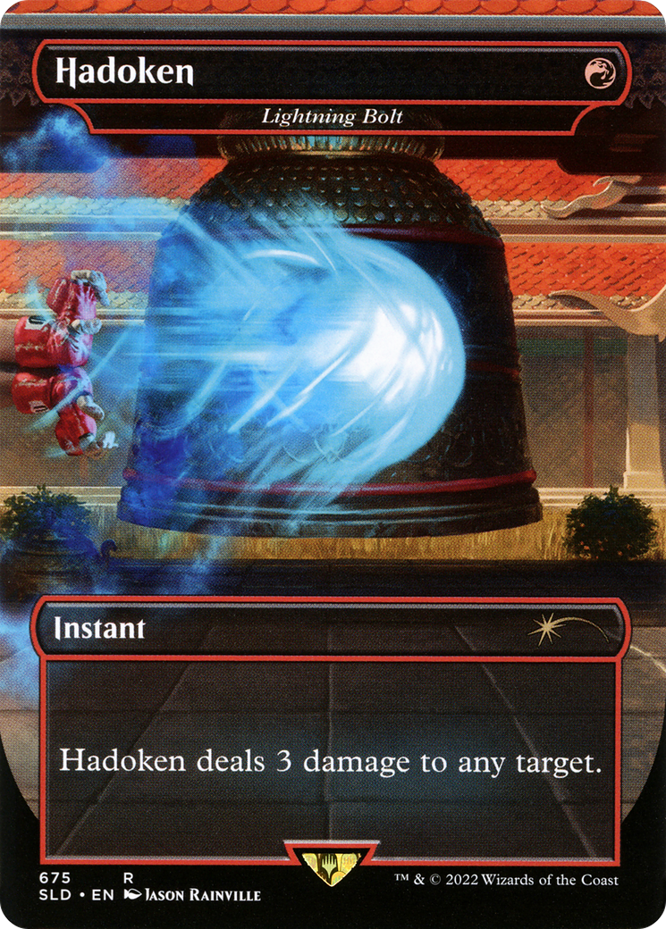 Lightning Bolt - Hadoken [Secret Lair Drop Series] | Grognard Games