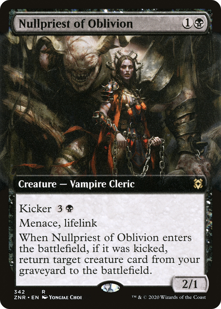Nullpriest of Oblivion (Extended) [Zendikar Rising] | Grognard Games