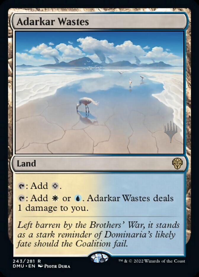 Adarkar Wastes (Promo Pack) [Dominaria United Promos] | Grognard Games