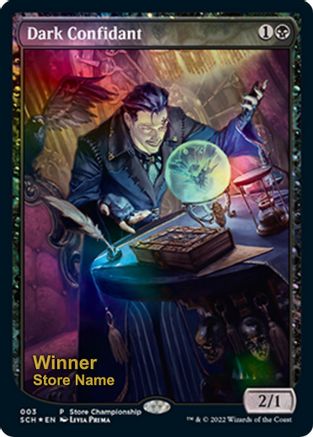 Dark Confidant (Winner) (GAME-003) - Game Day & Store Championship Promos Foil | Grognard Games