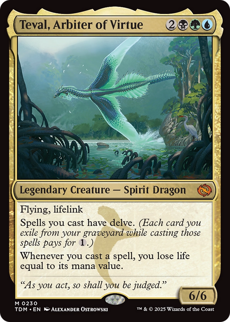 Teval, Arbiter of Virtue [Tarkir: Dragonstorm] | Grognard Games