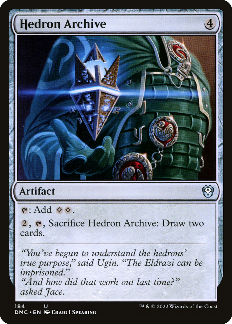 Hedron Archive [Dominaria United Commander] | Grognard Games
