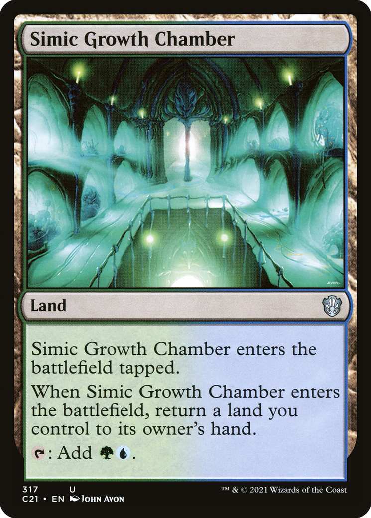 Simic Growth Chamber [Commander 2021] | Grognard Games