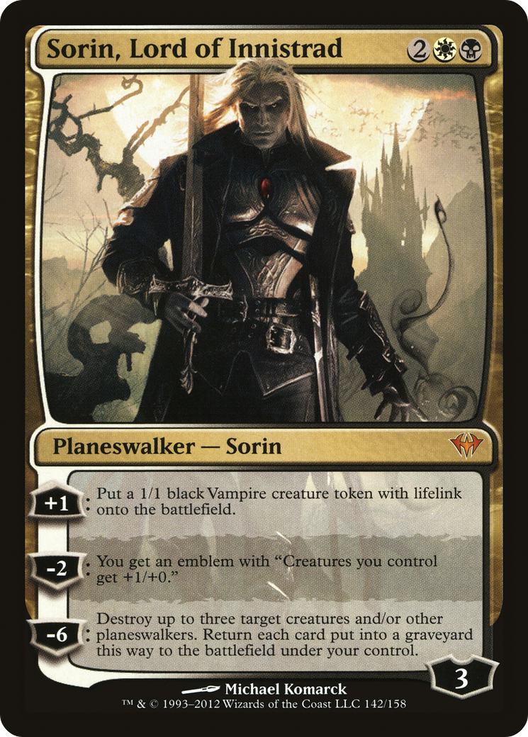 Sorin, Lord of Innistrad [Dark Ascension] | Grognard Games