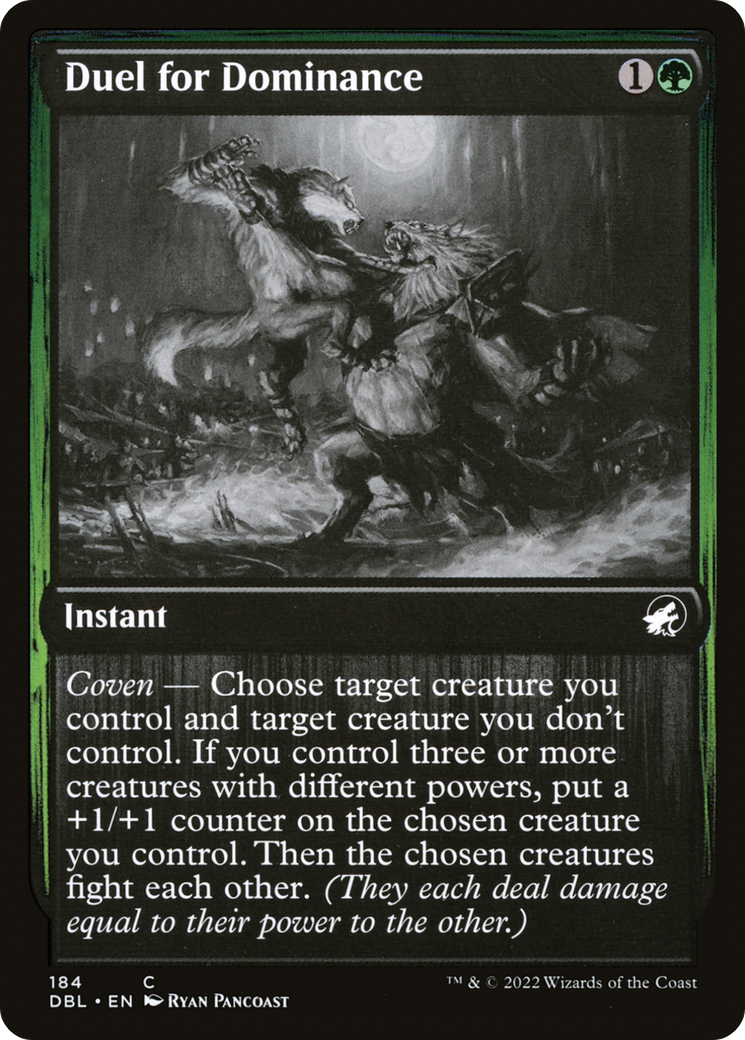 Duel for Dominance [Innistrad: Double Feature] | Grognard Games