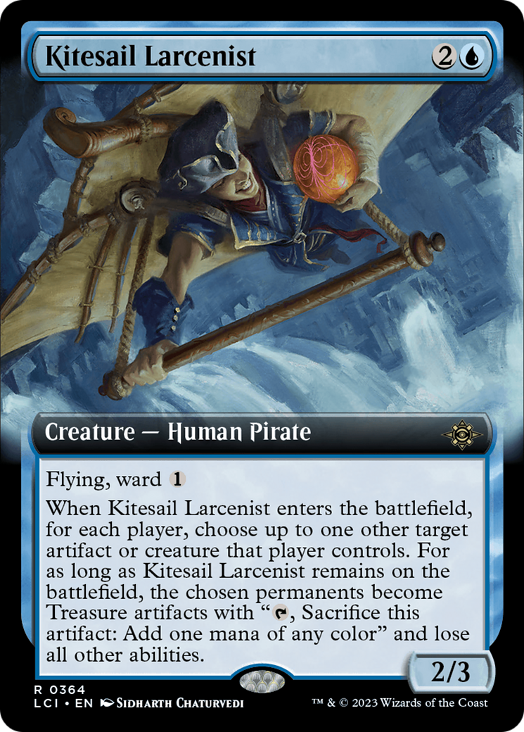 Kitesail Larcenist (Extended Art) [The Lost Caverns of Ixalan] | Grognard Games