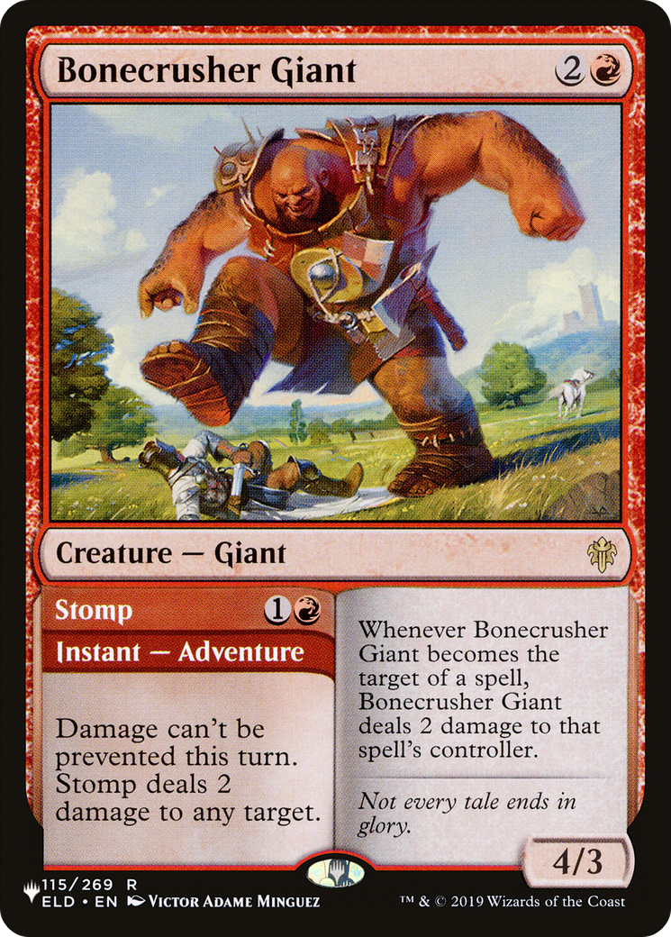 Bonecrusher Giant [The List Reprints] | Grognard Games