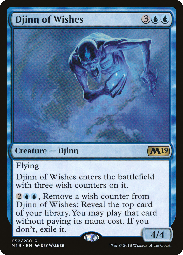 Djinn of Wishes [Core Set 2019] | Grognard Games