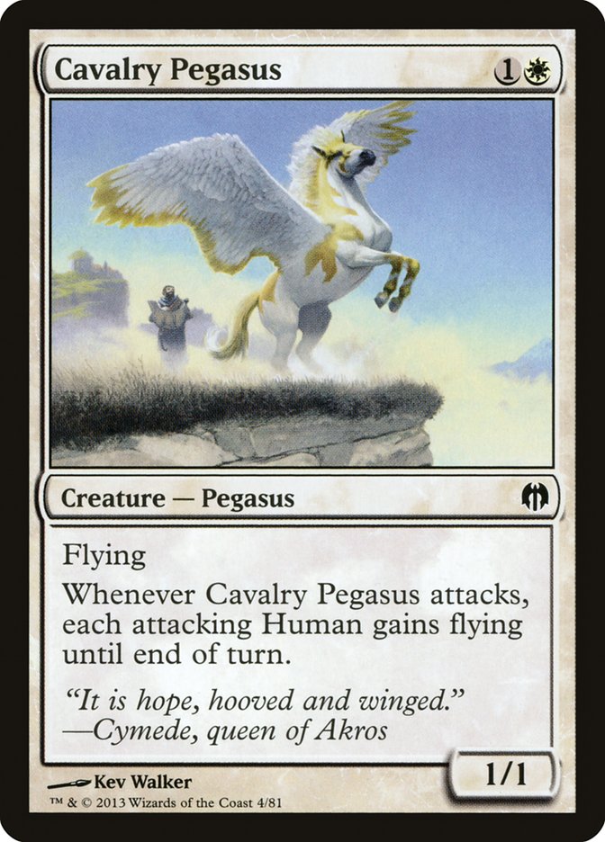 Cavalry Pegasus [Duel Decks: Heroes vs. Monsters] | Grognard Games