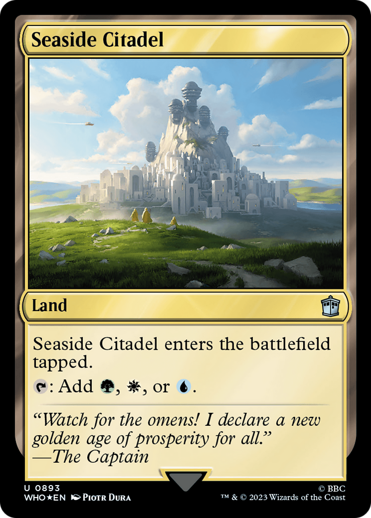 Seaside Citadel (Surge Foil) [Doctor Who] | Grognard Games