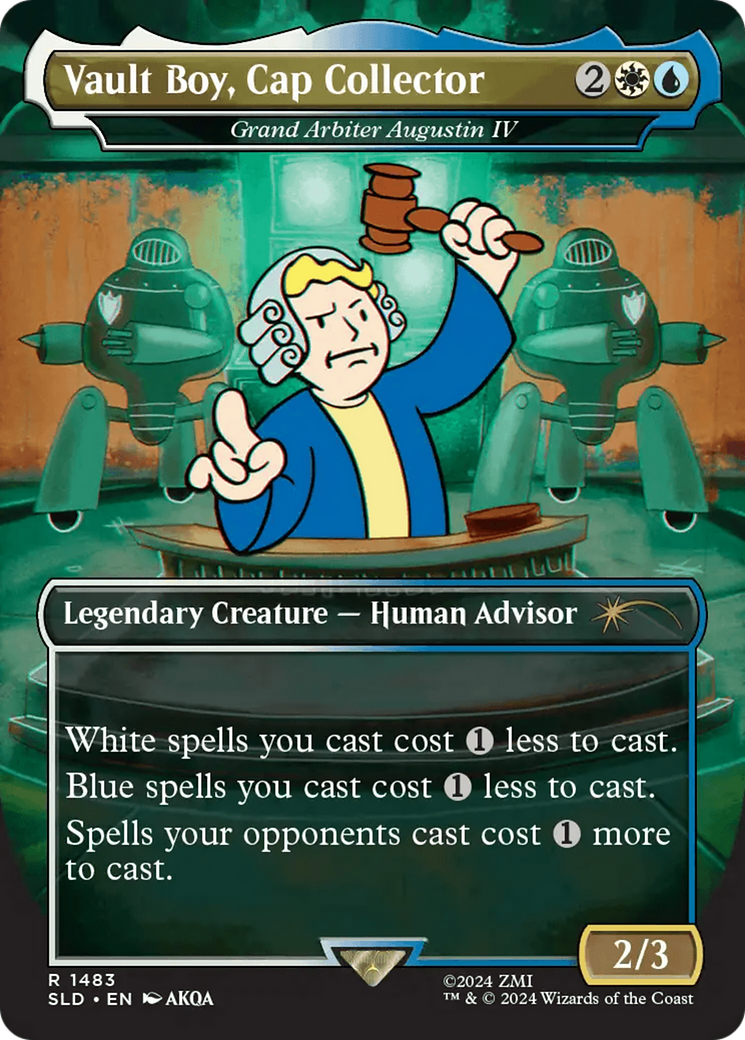 Vault Boy, Cap Collector - Grand Arbiter Augustin IV [Secret Lair Drop Series] | Grognard Games