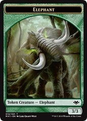 Elephant (012) // Spirit (016) Double-Sided Token [Modern Horizons Tokens] | Grognard Games