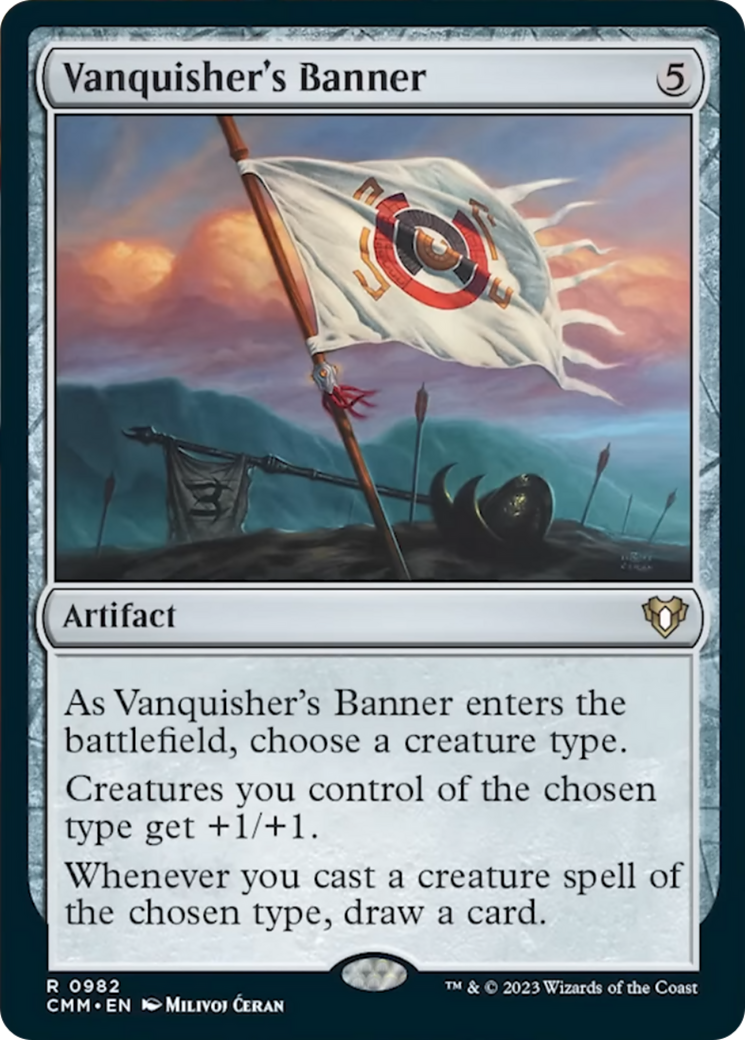 Vanquisher's Banner [Commander Masters] | Grognard Games