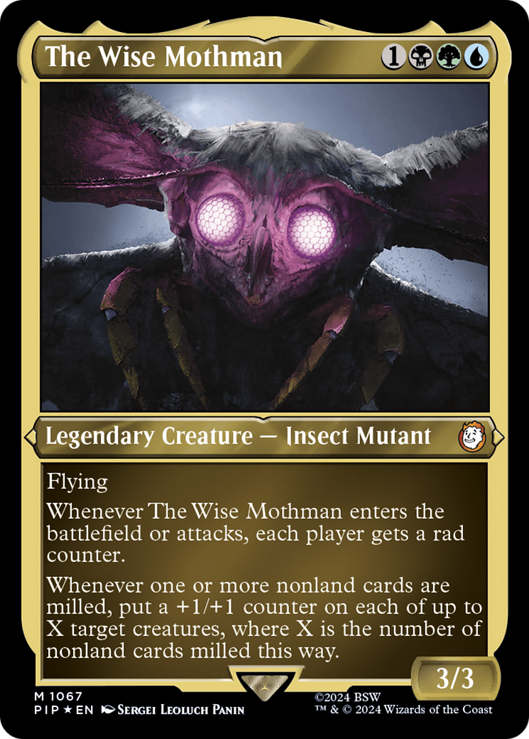 The Wise Mothman (Display Commander) [Fallout] | Grognard Games