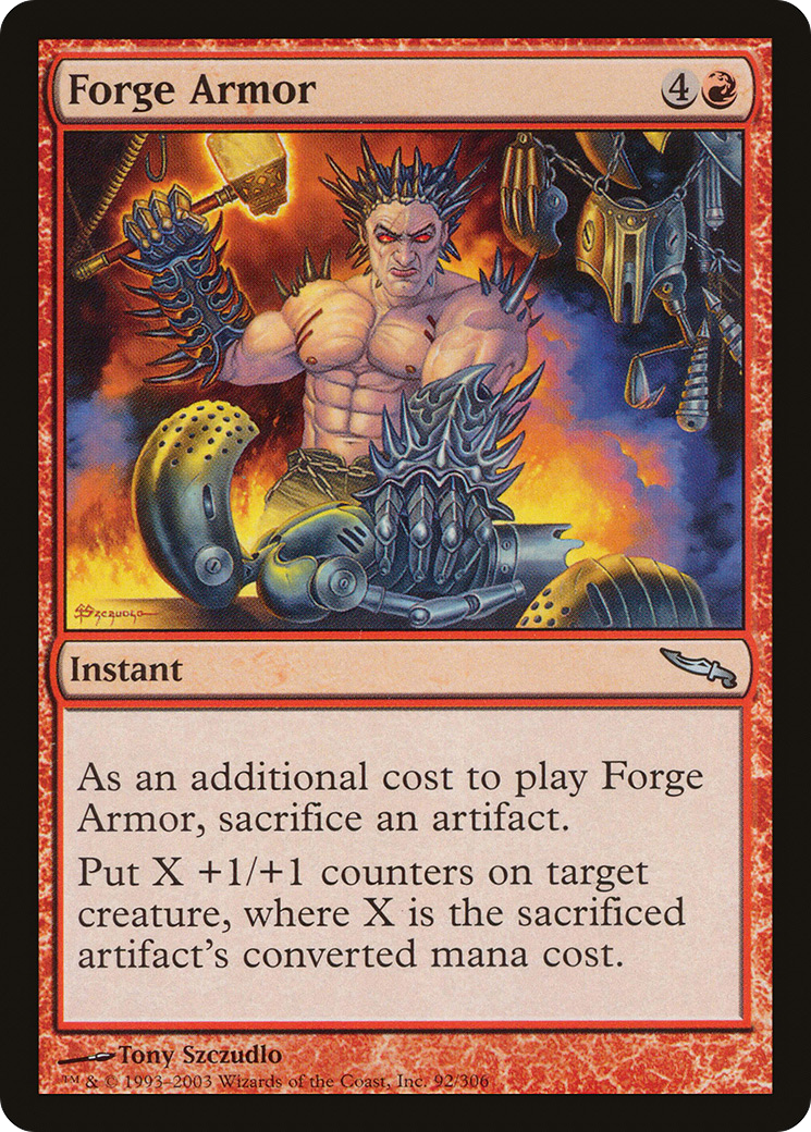 Forge Armor [Mirrodin] | Grognard Games