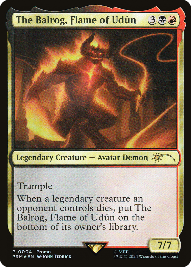The Balrog, Flame of Udun [Resale Promos] | Grognard Games