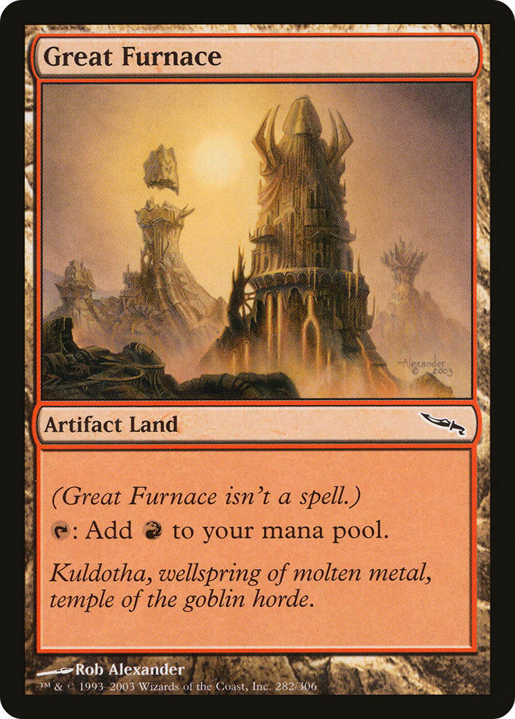Great Furnace [Mirrodin] | Grognard Games