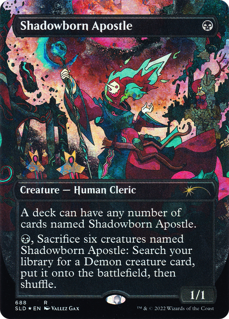 Shadowborn Apostle (688) (Borderless) [Secret Lair Drop Promos] | Grognard Games