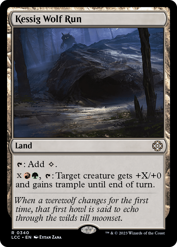 Kessig Wolf Run [The Lost Caverns of Ixalan Commander] | Grognard Games