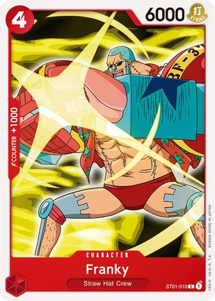 Franky (ST01-010) - Starter Deck 1: Straw Hat Crew | Grognard Games