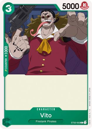 Vito (ST02-002) - Starter Deck 2: Worst Generation | Grognard Games