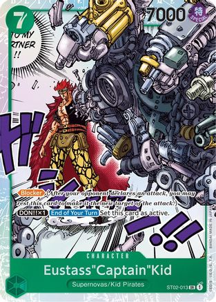 Eustass"Captain"Kid (013) (ST02-013) - Starter Deck 2: Worst Generation Foil | Grognard Games