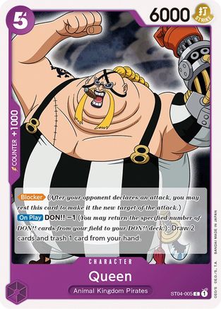 Queen (ST04-005) - Starter Deck 4: Animal Kingdom Pirates | Grognard Games