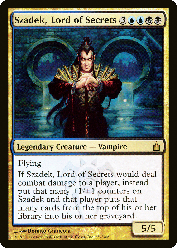 Szadek, Lord of Secrets [Ravnica: City of Guilds] | Grognard Games