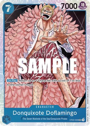 Donquixote Doflamingo (ST03-009) - Starter Deck 3: The Seven Warlords of The Sea Foil | Grognard Games