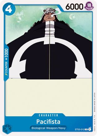 Pacifista (ST03-012) - Starter Deck 3: The Seven Warlords of The Sea | Grognard Games